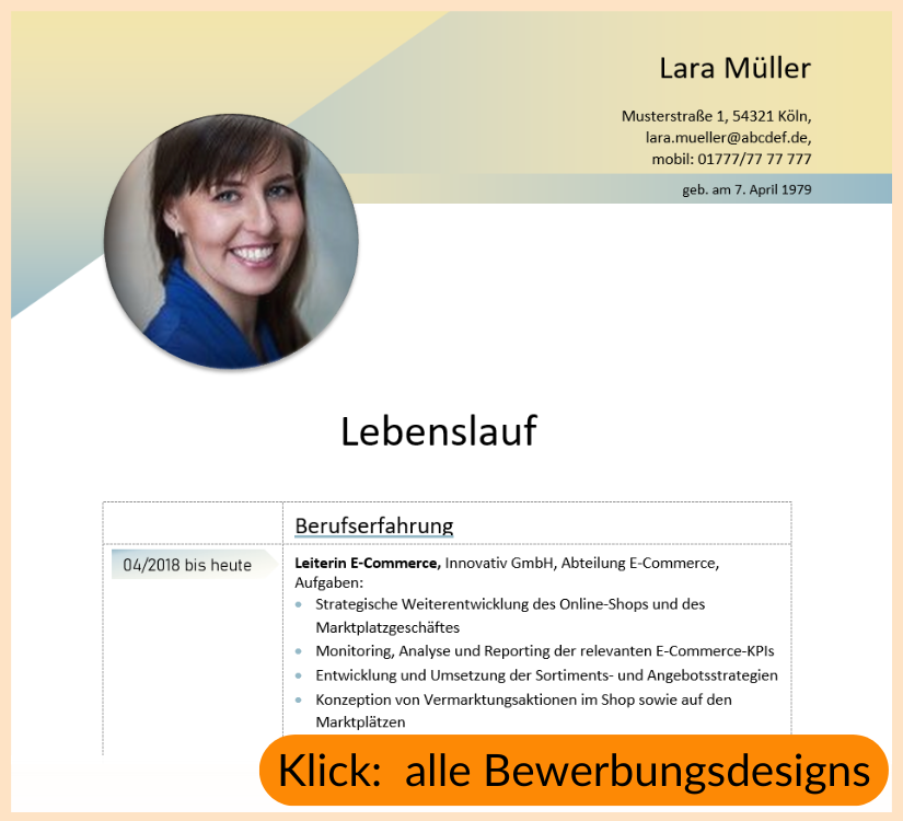 moderne-bewerbung-muster