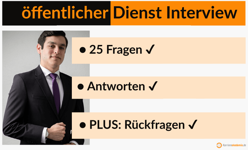 Öffentlicher Dienst Vorstellungsgespräch 56 Fragen [Video