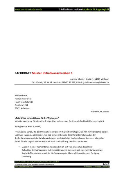 Professionelles Bewerbungsmuster Grtnerin Beispiel Und Muster 01