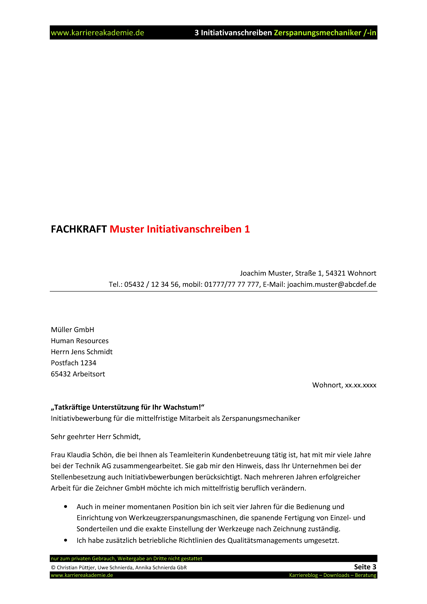 3 x initiativanschreiben zerspanungsmechaniker zerspanungsmechanikerin - Bewerbung Zerspanungsmechaniker 3 x initiativanschreiben zerspanungsmechaniker zerspanungsmechanikerin - Bewerbung Zerspanungsmechaniker
