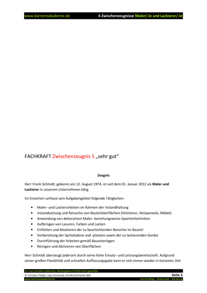 Recht Auf Arbeitszeugnis Anspruch Und Fristen Ideal
