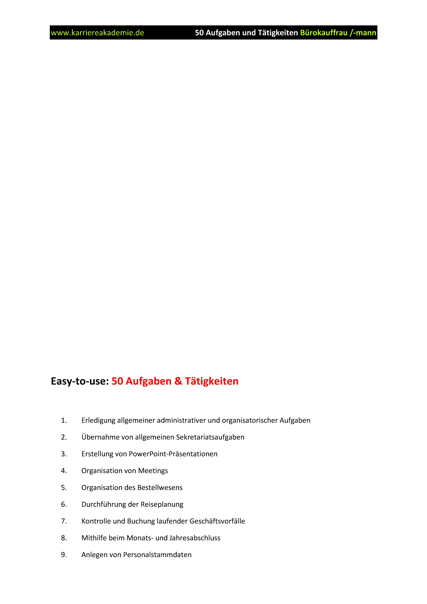 4 X Arbeitszeugnis Bürokauffrau Bürokaufmann Karriereakademie