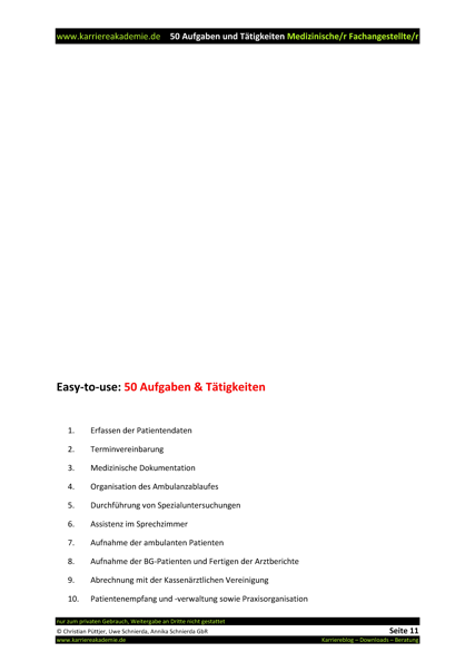 4 X Arbeitszeugnis Medizinische Fachangestellte Medizinischer
