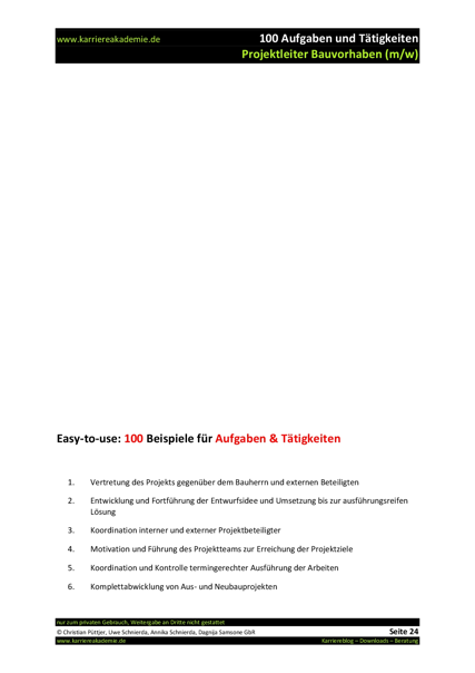 4 X Arbeitszeugnis Projektleiter Bau Bauleiter Mw