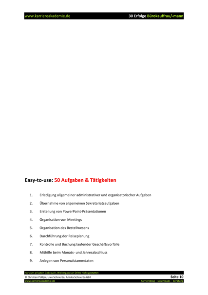 3 X Lebenslauf Burokauffrau Burokaufmann Karriereakademie