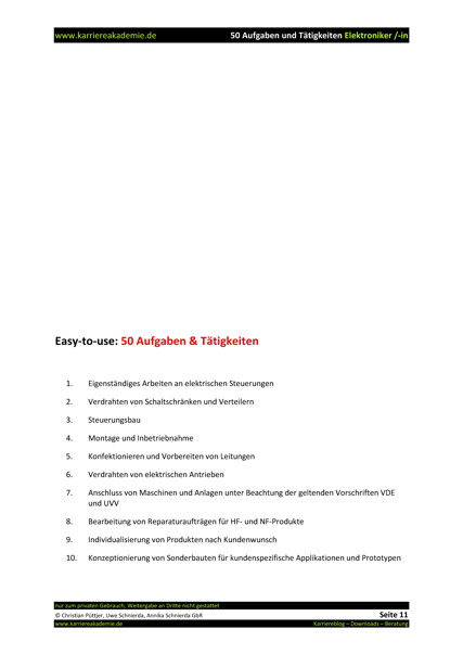 4 X Zwischenzeugnis Elektroniker Elektronikerin Karriereakademie