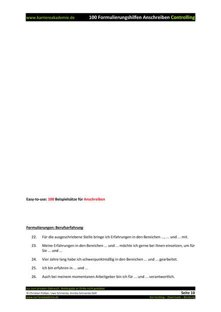 4 X Anschreiben Leiter Finanz Und Rechnungswesen Mw