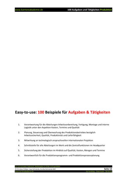 4 X Anschreiben Mitarbeiter Produktionsplanung M W Karriereakademie