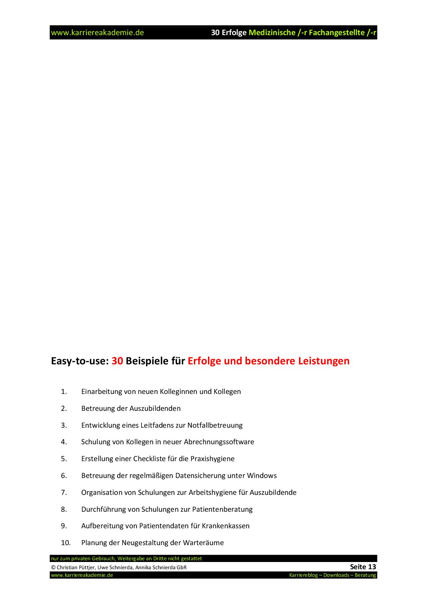Medizinische Fachangestellte Zeugnis