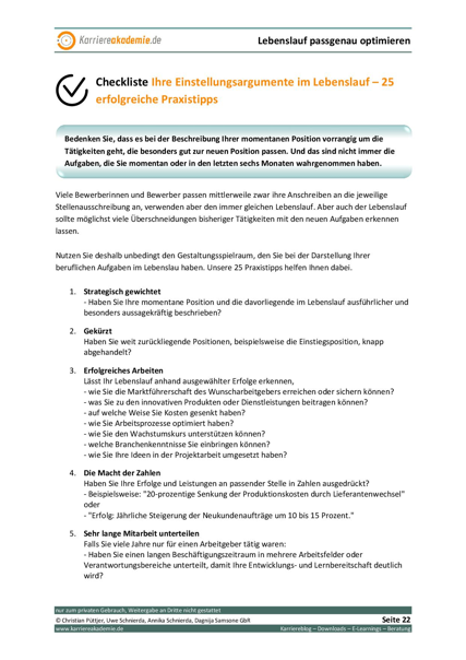5 X Lebenslauf Leiter Marketing M W Karriereakademie