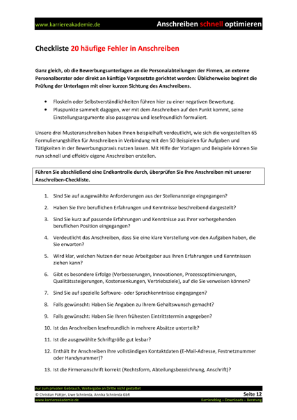 3 X Anschreiben Einzelhandelskaufmann Einzelhandelskauffrau Karriereakademie