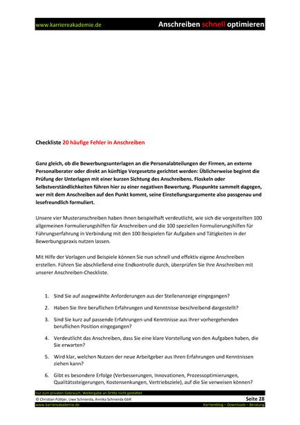 4 X Anschreiben Leiter Logistik Mw Karriereakademie